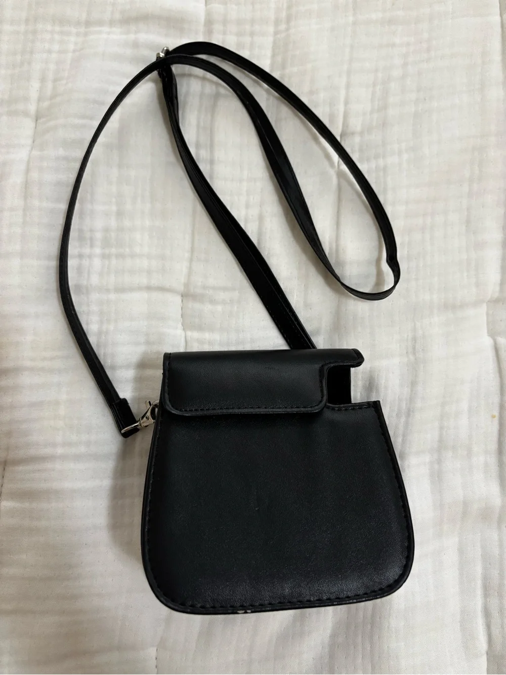 Fuji Instax Black Crossbody Camera Case